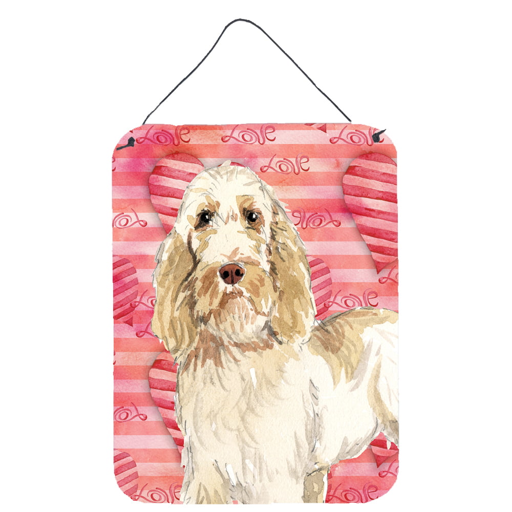 Love a Spinone Italiano Wall or Door Hanging Prints
