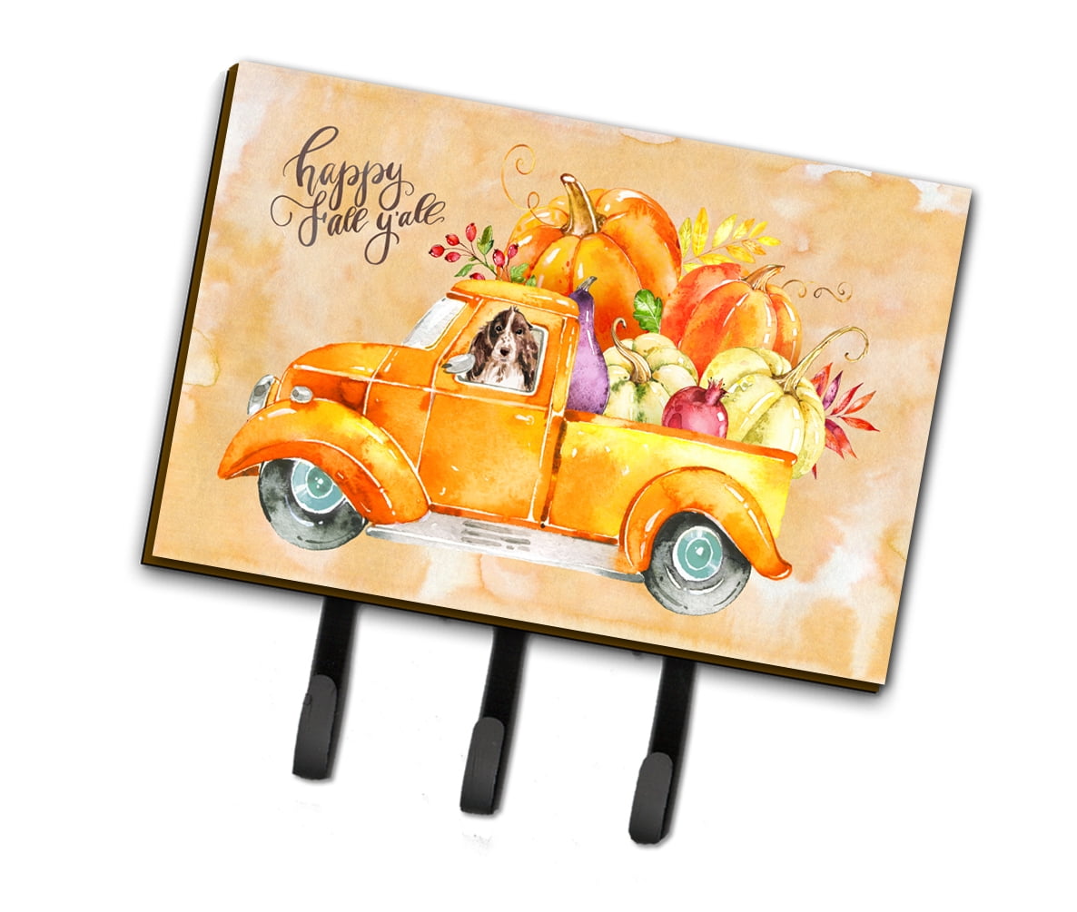 CK2659TH68 Fall Harvest Brown Parti Cocker Spaniel Leash or Key Holder