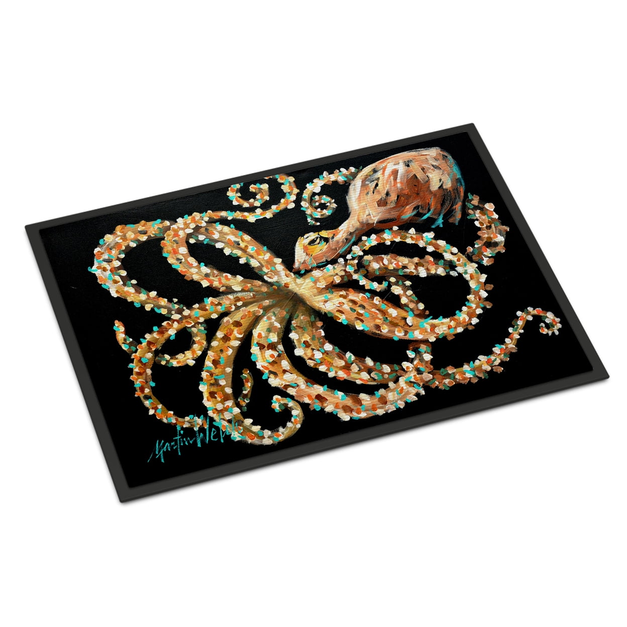 MW1275JMAT 24 x 36 in. Eye On You Octopus Indoor or Outdoor Mat