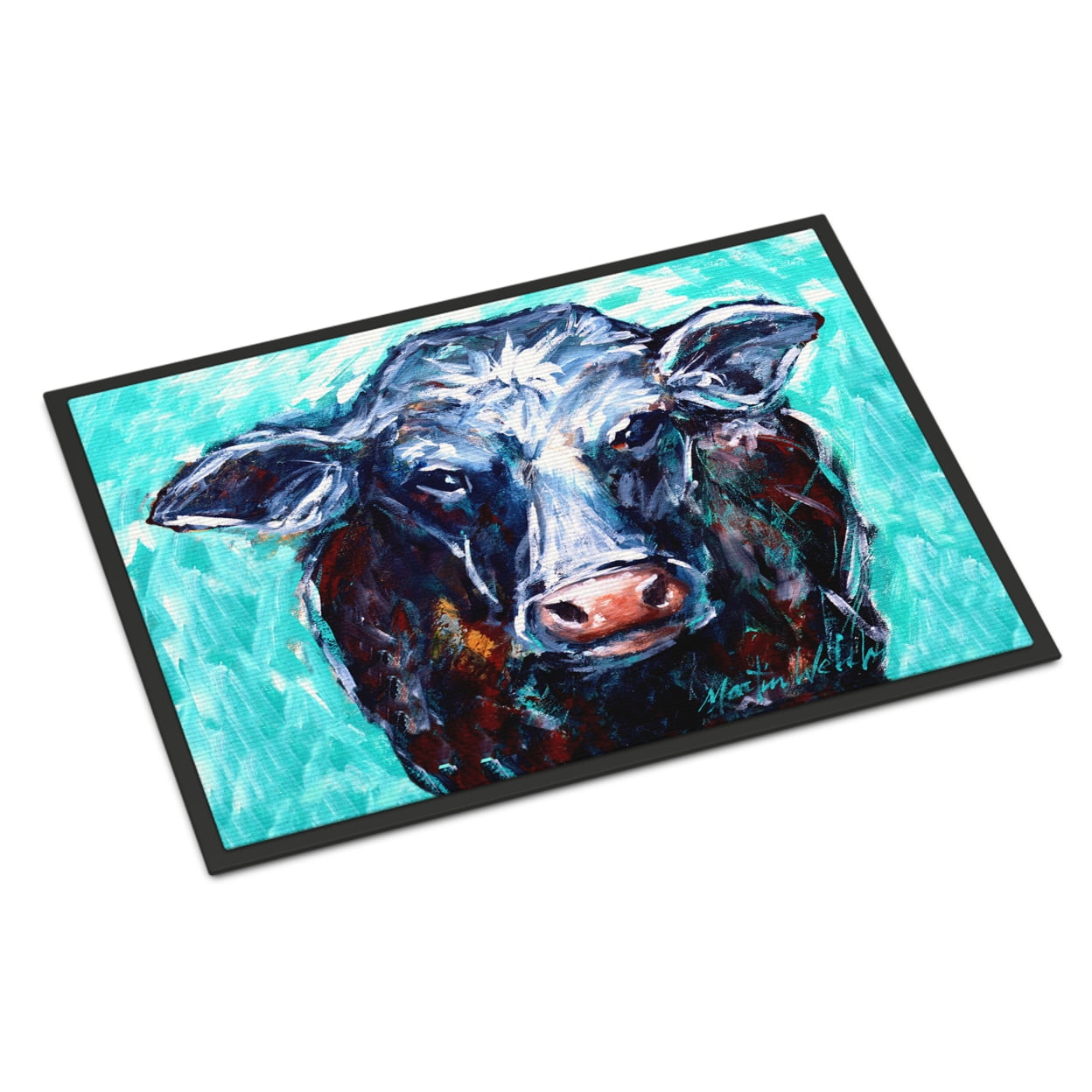 24 x 36 in. Moo Cow Indoor or Outdoor Mat