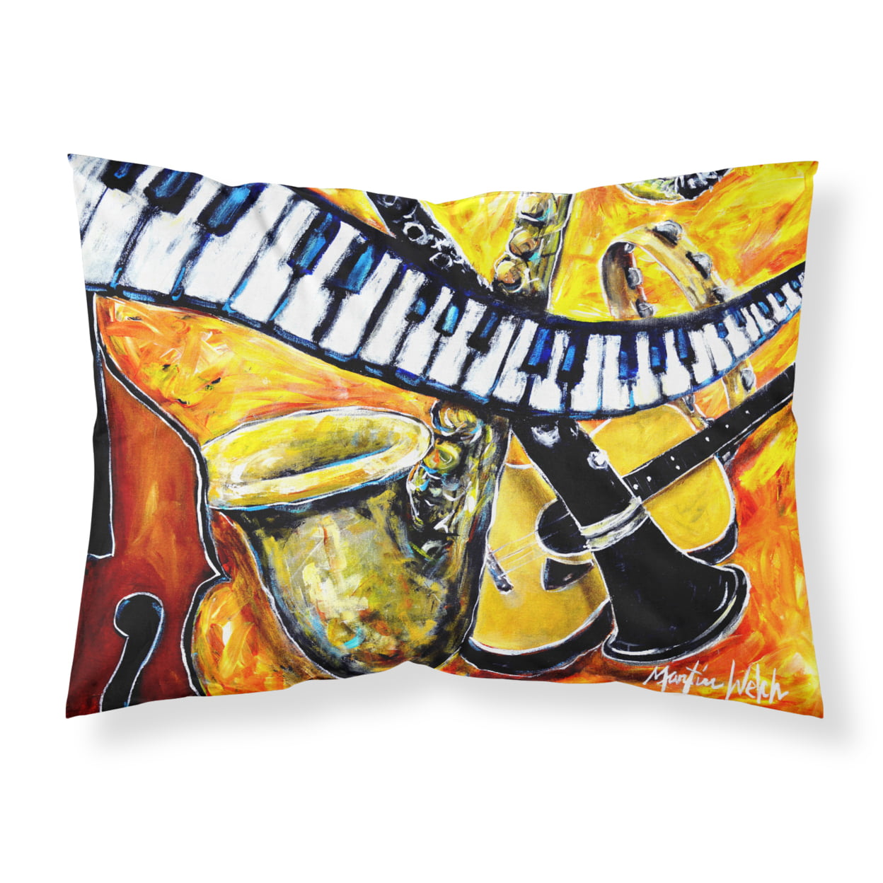 All That Jazz Fabric Standard Pillowcase