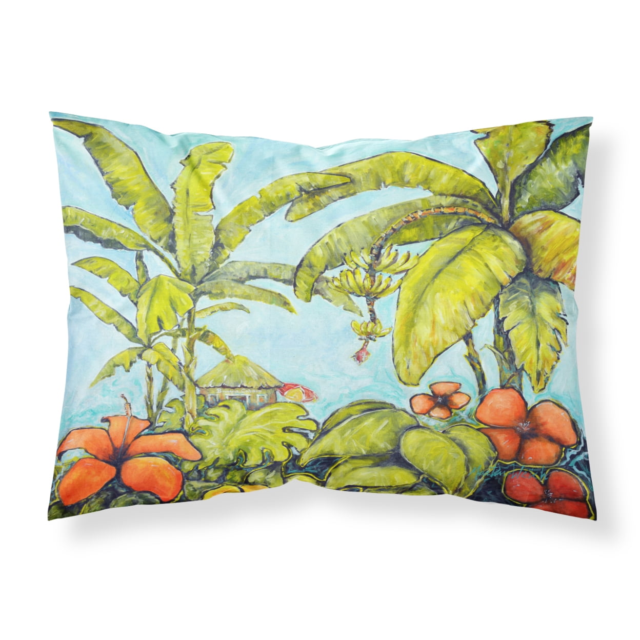 Banana Cabana Fabric Standard Pillowcase