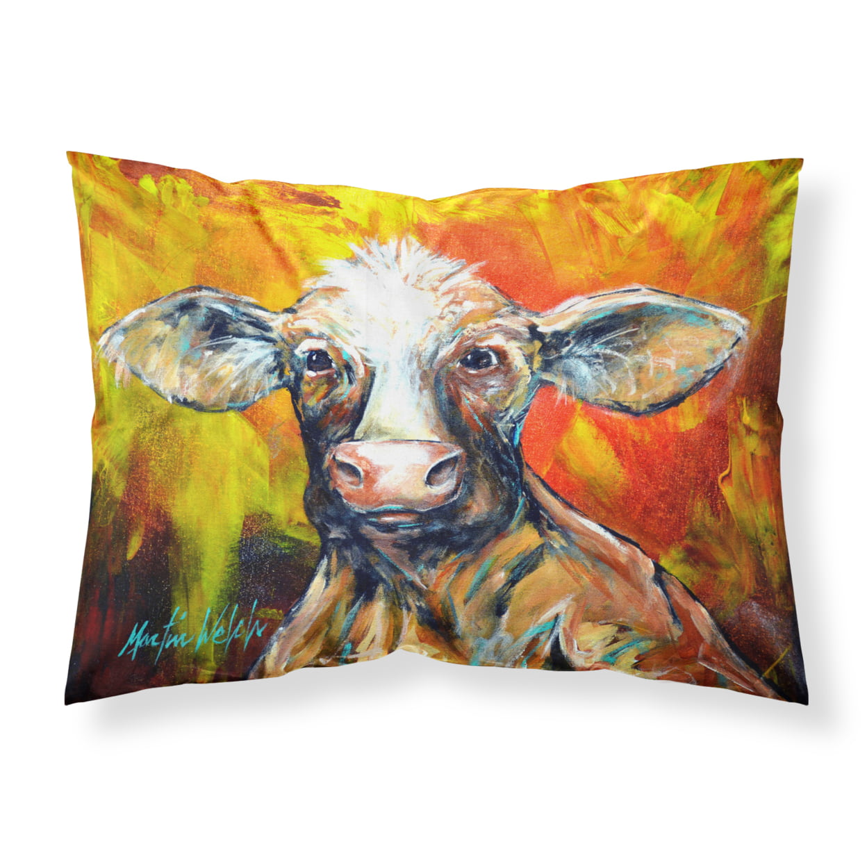 Happy Cow Fabric Standard Pillowcase