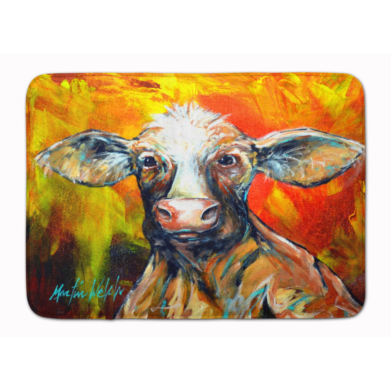 MW1277RUG Happy Cow Machine Washable Memory Foam Mat