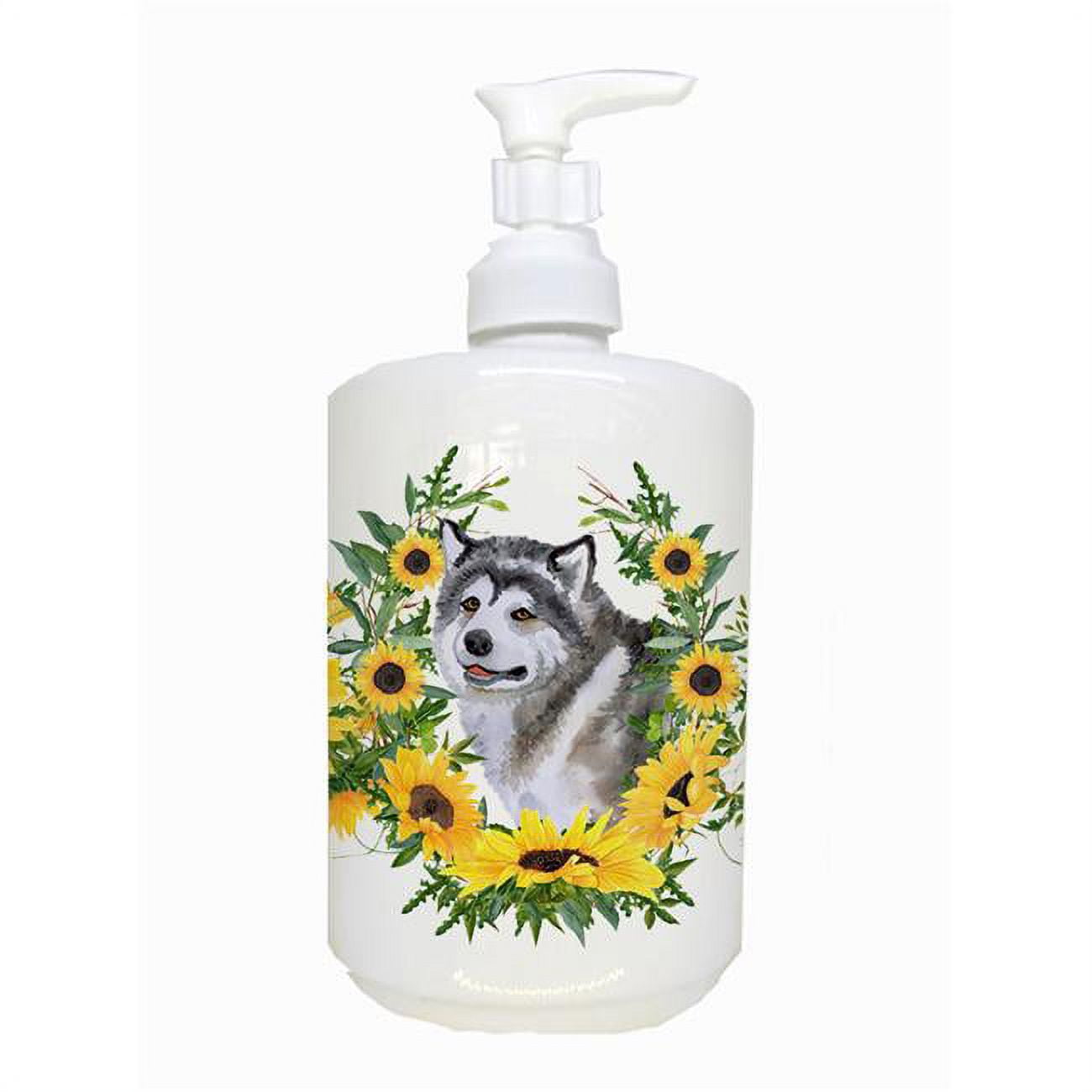 CK2830SOAP Alaskan Malamute Ceramic Soap Dispenser