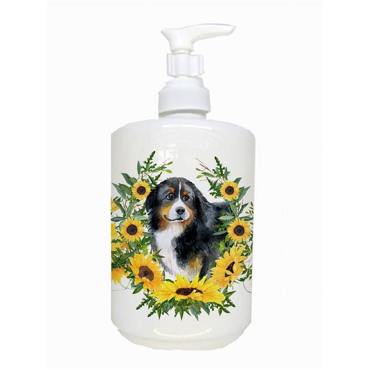 CK2837SOAP Bernese Mountain Dog Ceramic Soap Dispenser