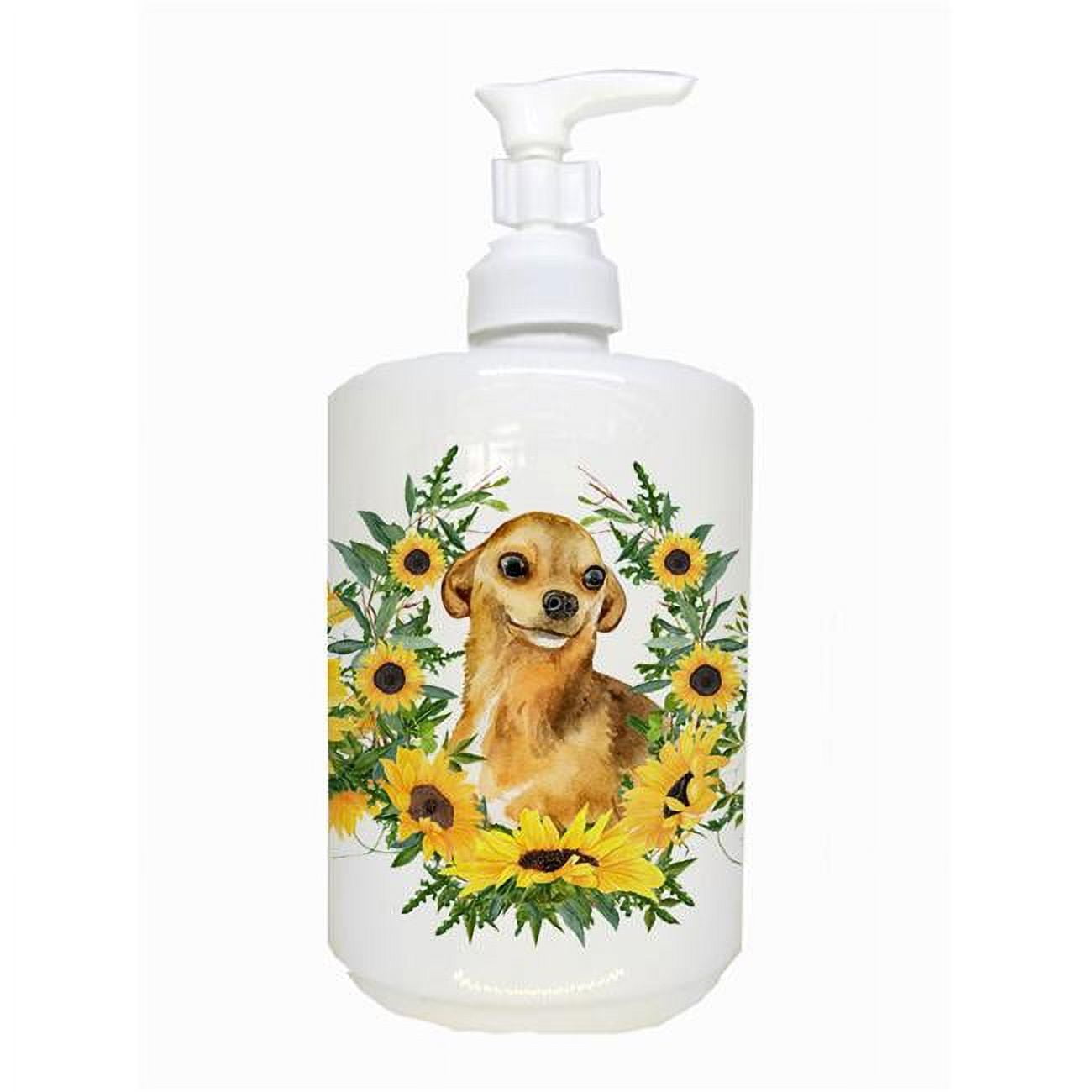 CK2850SOAP Chihuahua Ceramic Soap Dispenser