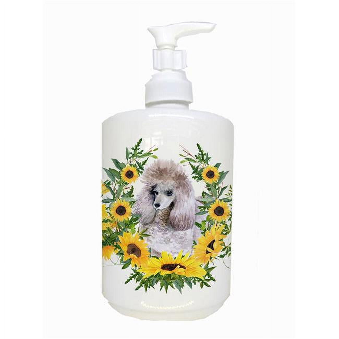 CK2857SOAP Poodle Ceramic Soap Dispenser