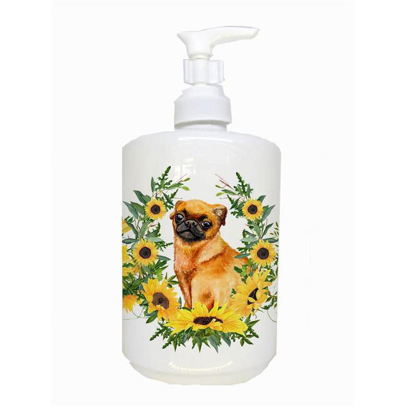 CK2859SOAP Small Brabant Griffon Ceramic Soap Dispenser