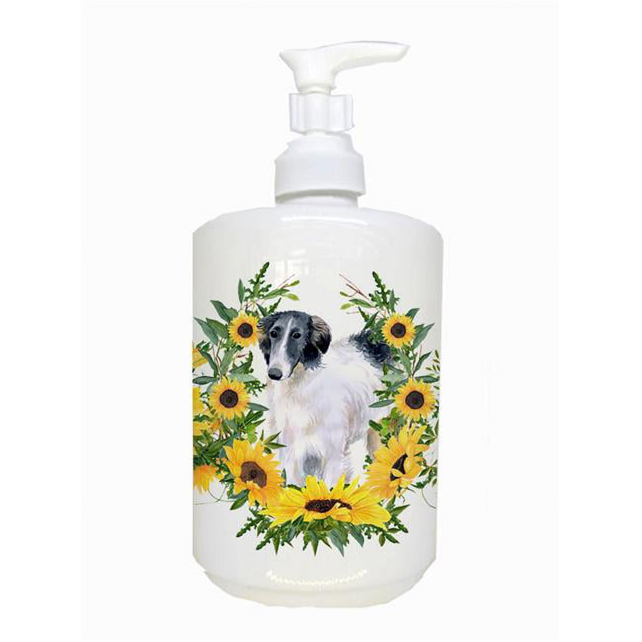 CK2864SOAP Borzoi Ceramic Soap Dispenser