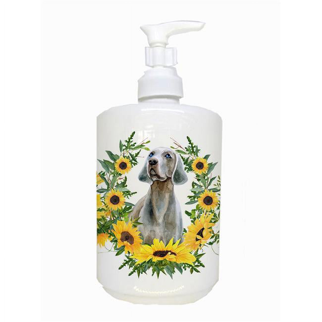 CK2866SOAP Weimaraner Ceramic Soap Dispenser