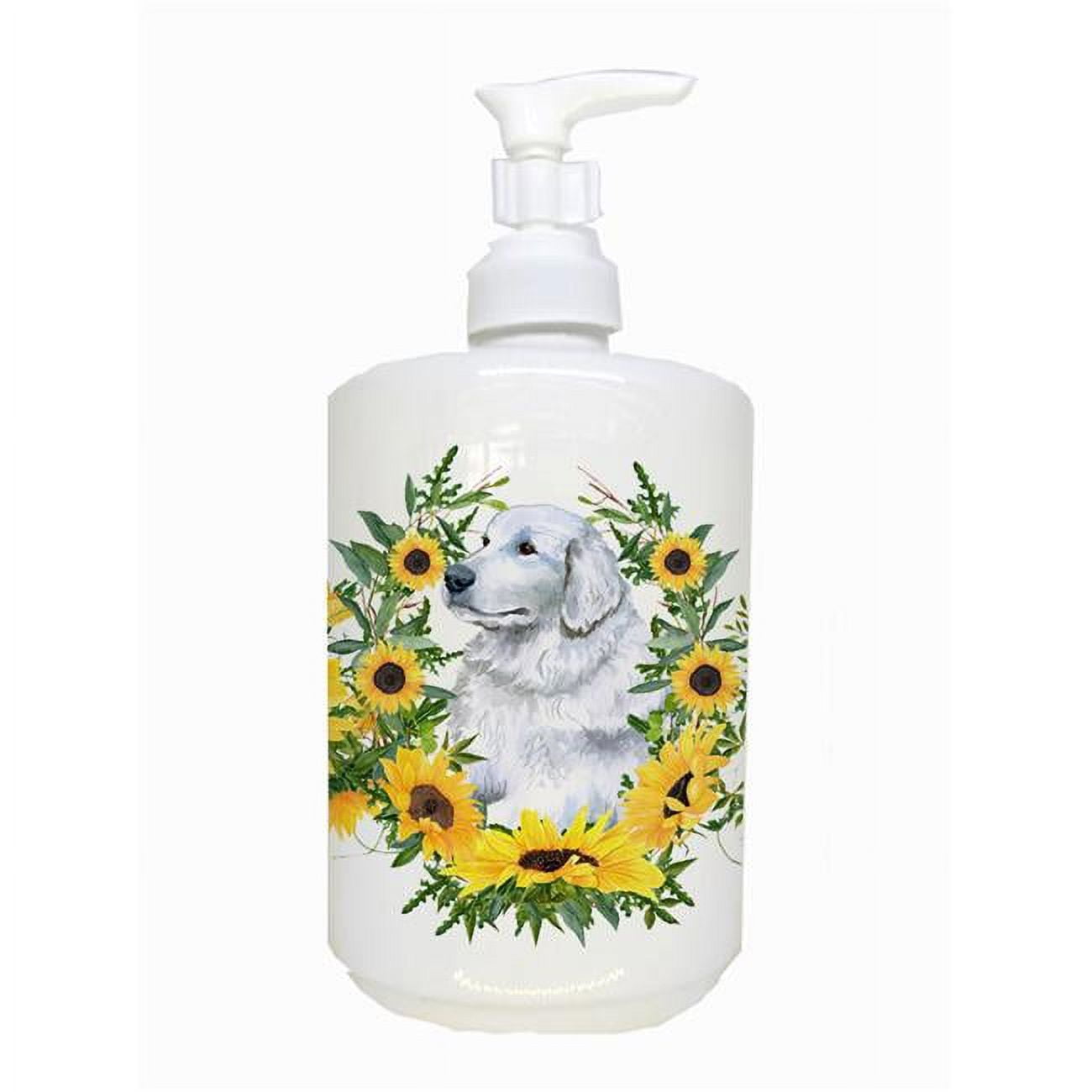 CK2867SOAP Maremma Sheepdog Ceramic Soap Dispenser
