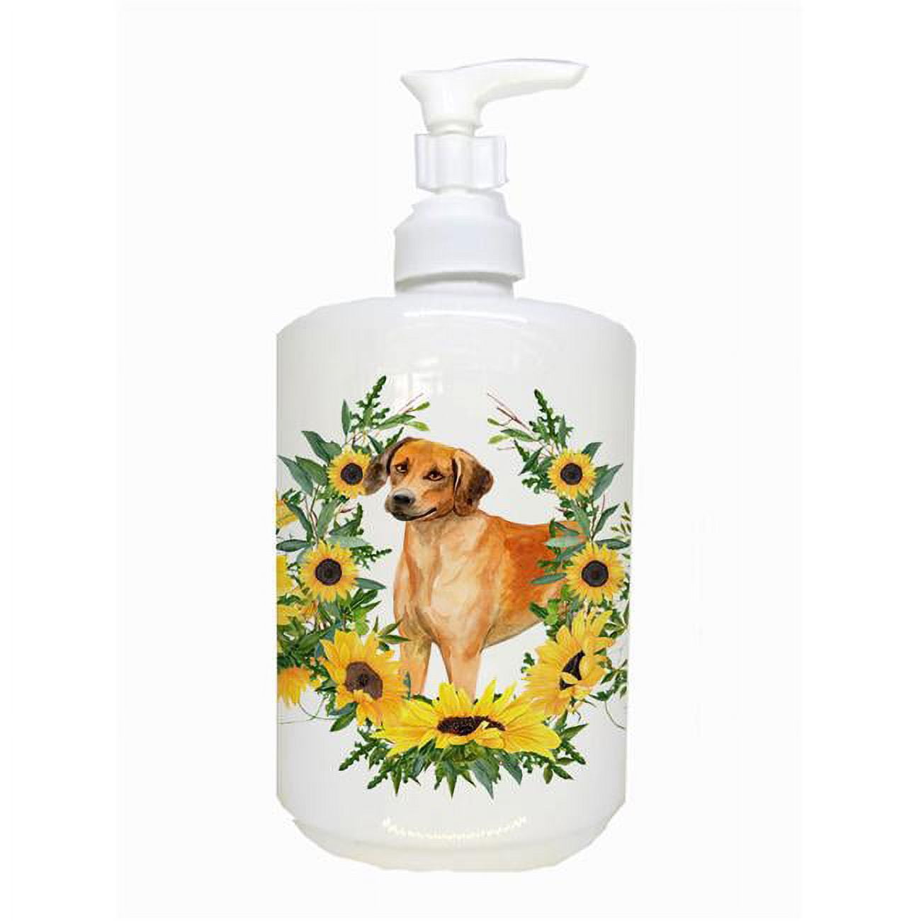 CK2868SOAP Rhodesian Ridgeback Ceramic Soap Dispenser