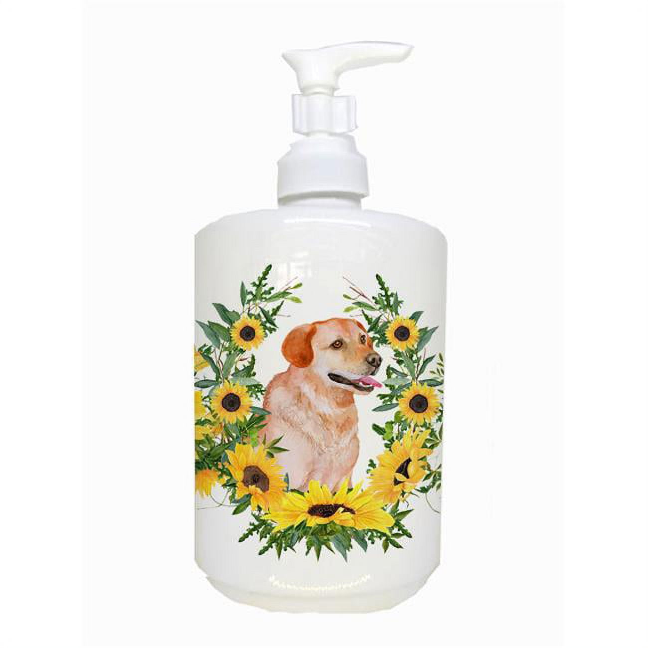 CK2906SOAP Labrador Retriever Ceramic Soap Dispenser