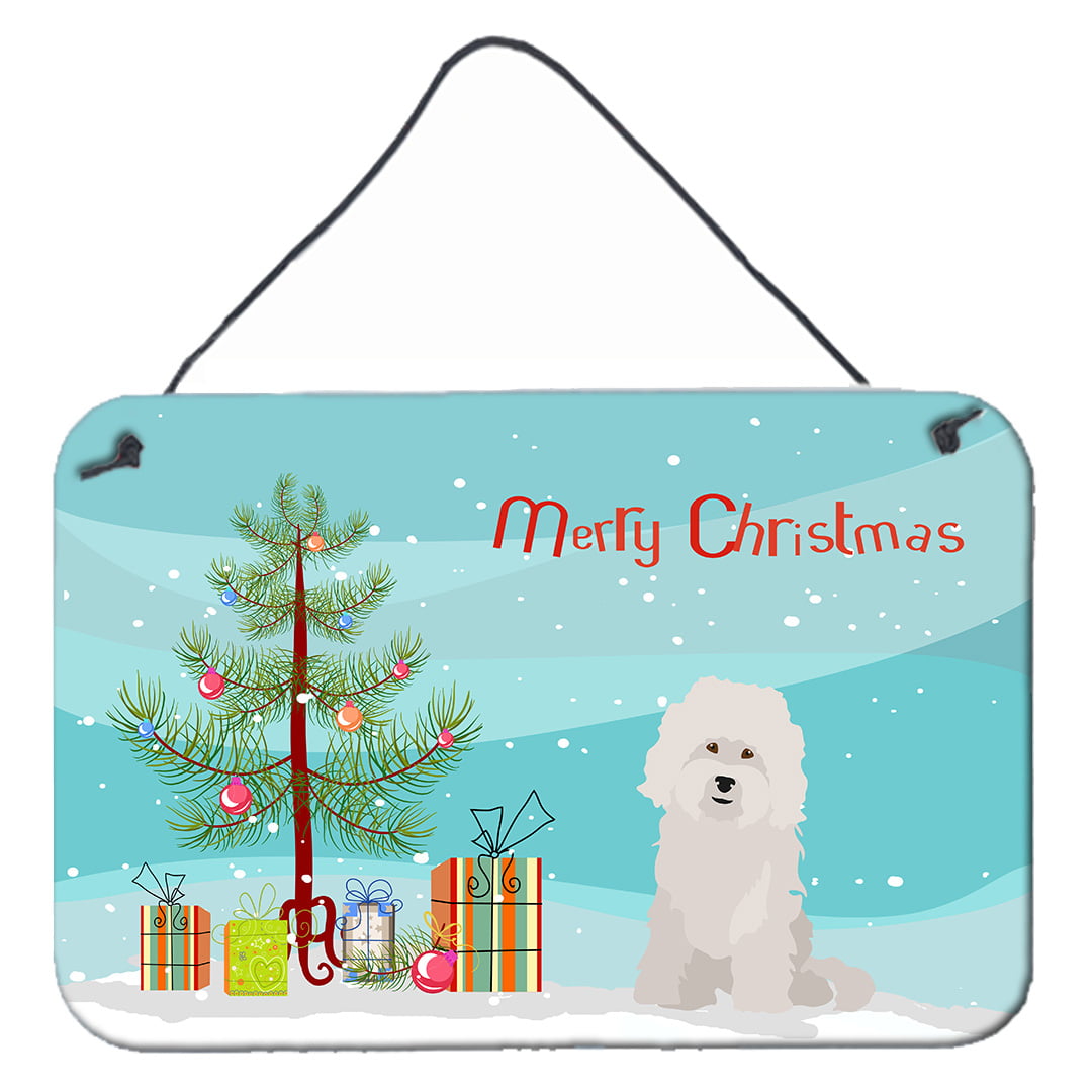 Bolognese Christmas Tree Wall or Door Hanging Prints
