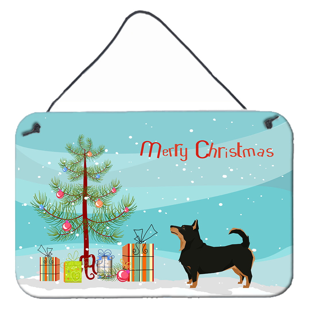 Lancashire Terrier Christmas Tree Wall or Door Hanging Prints