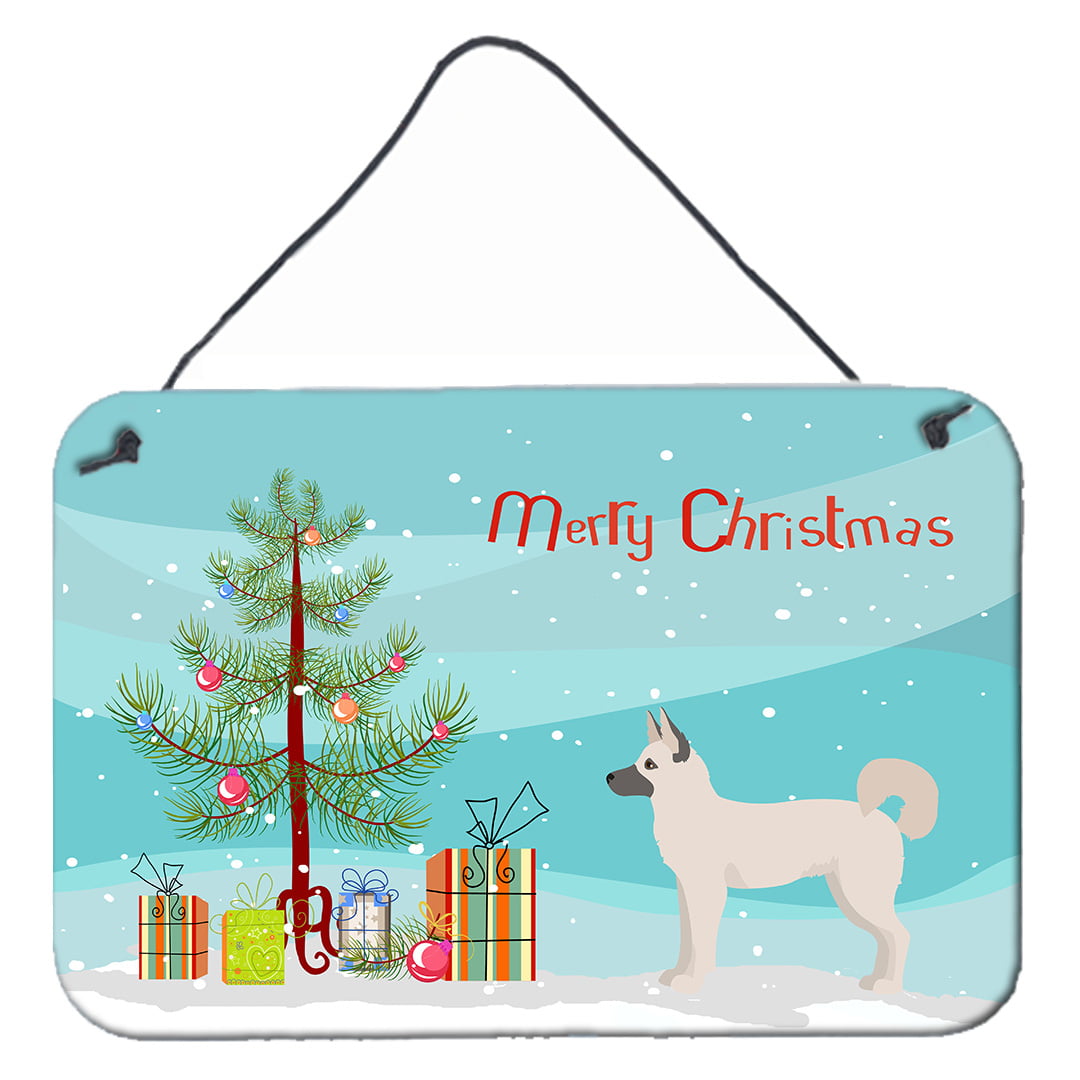 Gerberian Shepsky Christmas Tree Wall or Door Hanging Prints