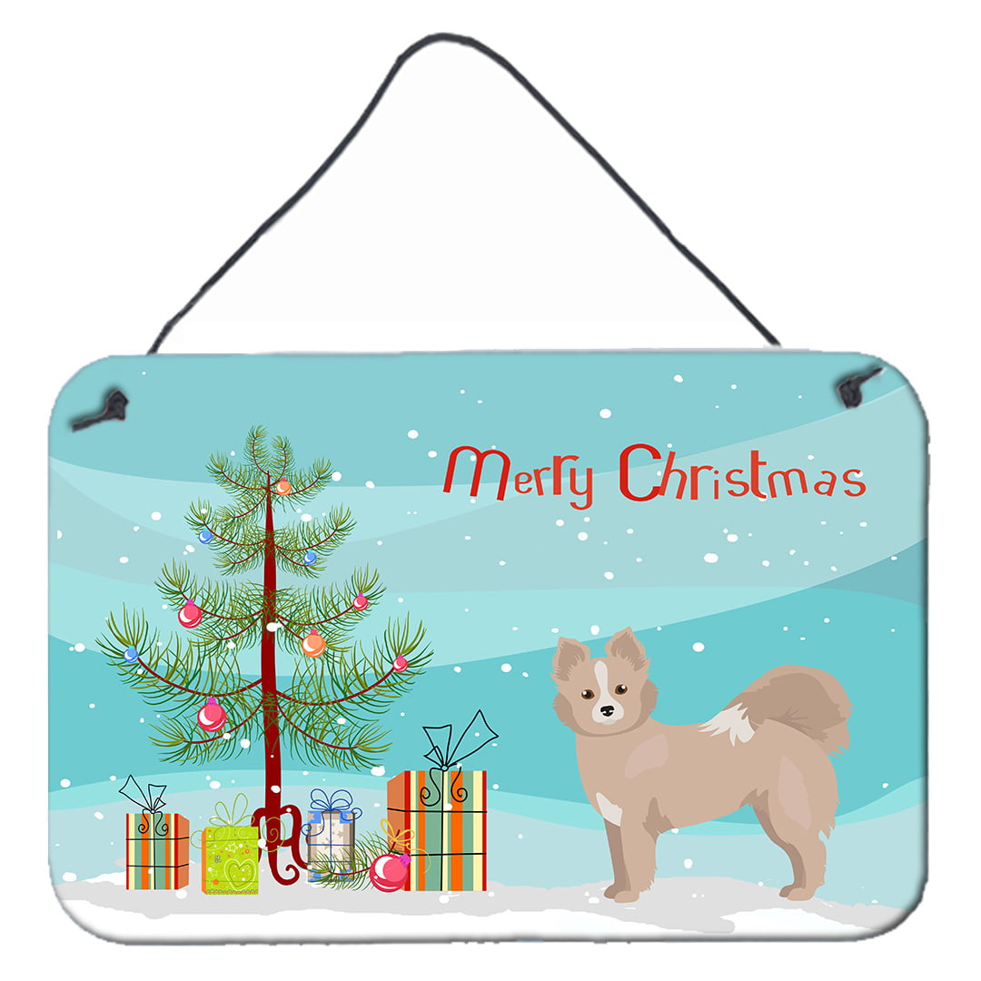 Tan Pomchi Christmas Tree Wall or Door Hanging Prints