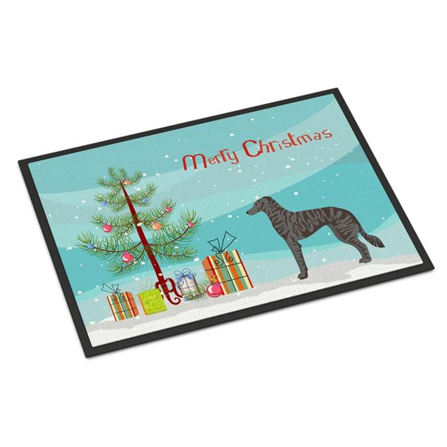 CK3849JMAT 24 x 36 in. Longdog Christmas Tree Indoor or Outdoor Mat