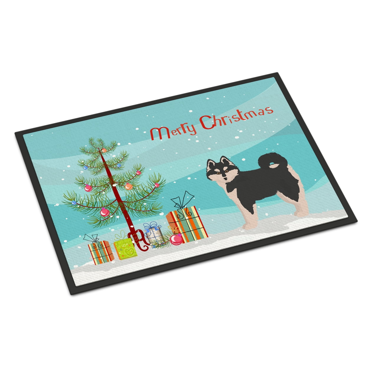 CK3861JMAT 24 x 36 in. Pomsky No.1 Christmas Tree Indoor or Outdoor Mat