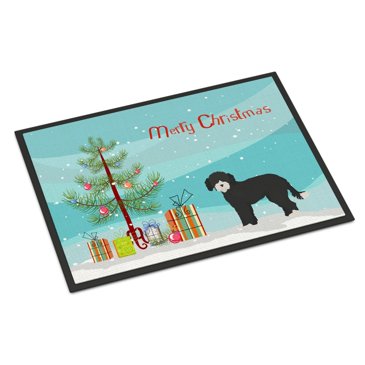 CK3881JMAT 24 x 36 in. Whoodle No.2 Christmas Tree Indoor or Outdoor Mat