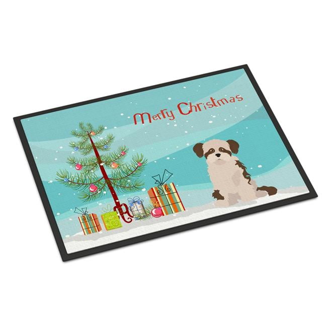 CK3890JMAT 24 x 36 in. Shi Chi No.3 Christmas Tree Indoor or Outdoor Mat