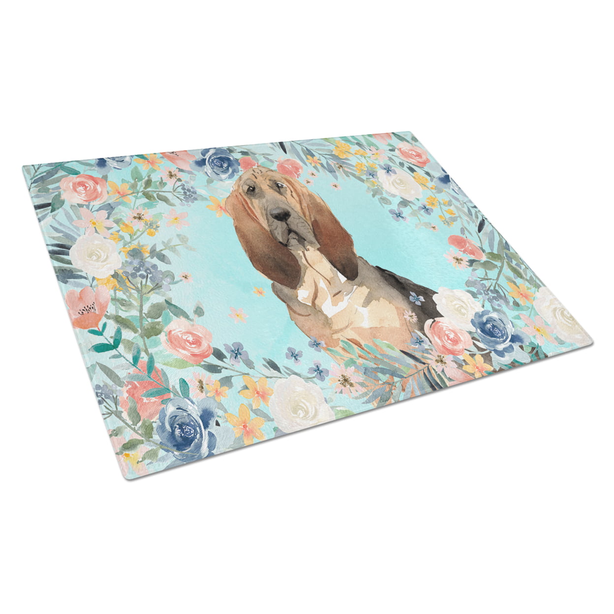 Bloodhound Glass Cutting Board - Large