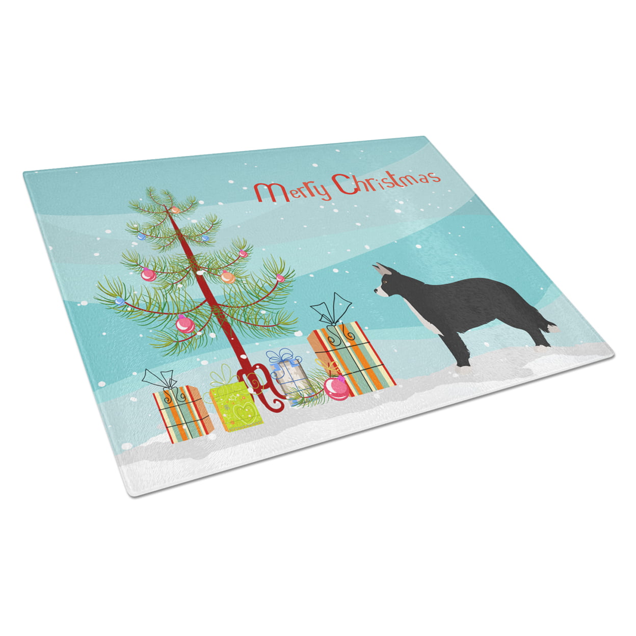Shollie No.1 Christmas Tree Glass Cutting Board - Large