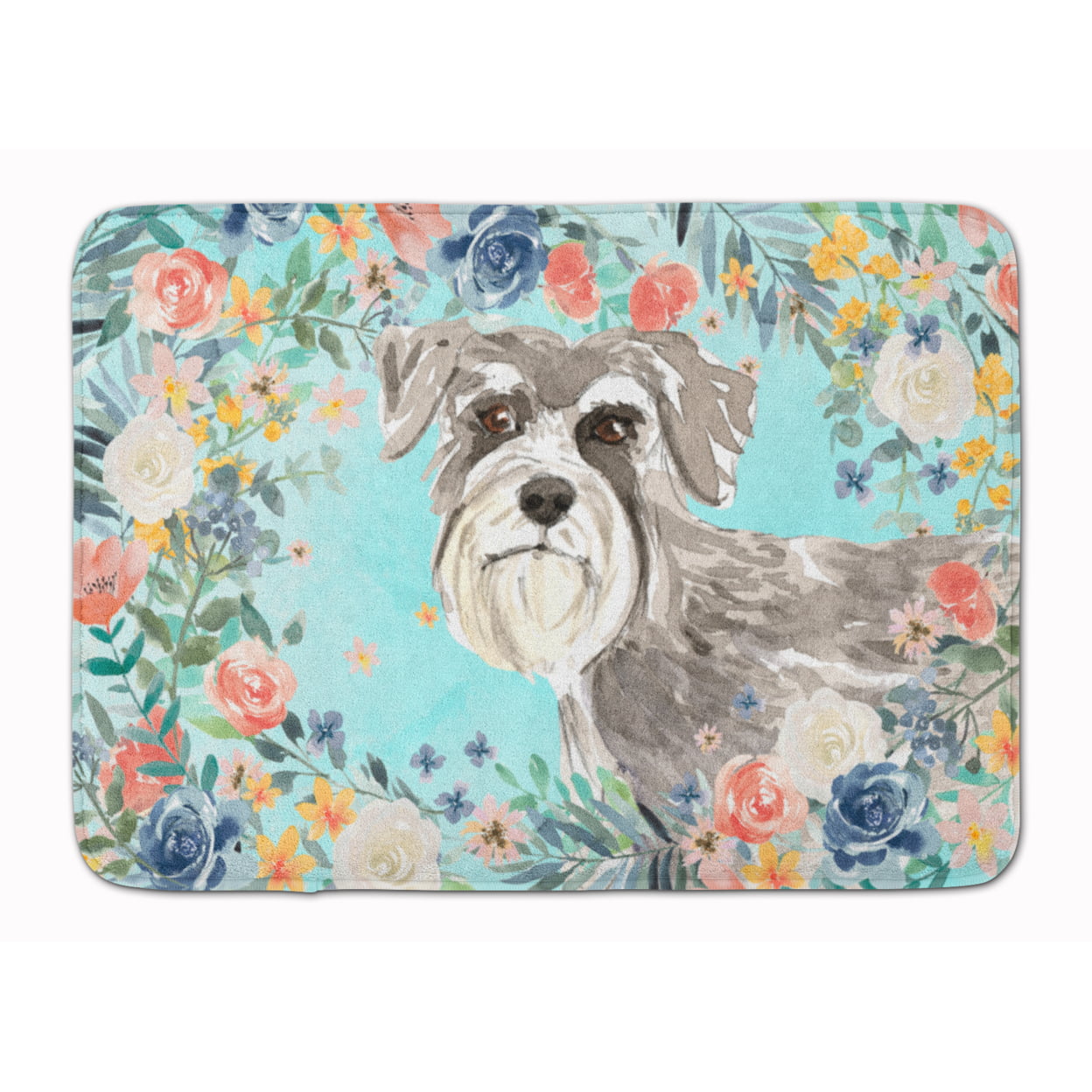 CK3413RUG Schnauzer No.1 Machine Washable Memory Foam Mat