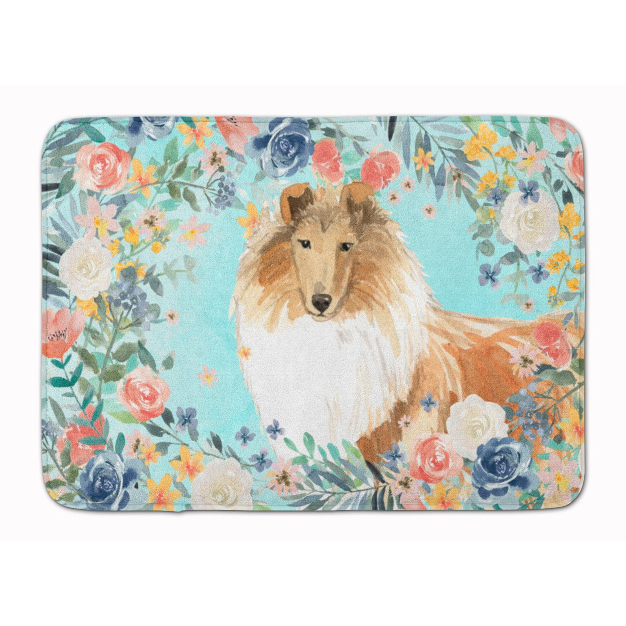 CK3414RUG Collie Machine Washable Memory Foam Mat