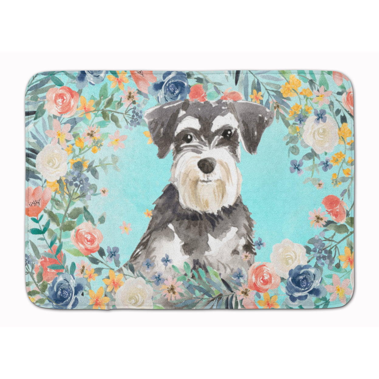 CK3417RUG Schnauzer No.2 Machine Washable Memory Foam Mat