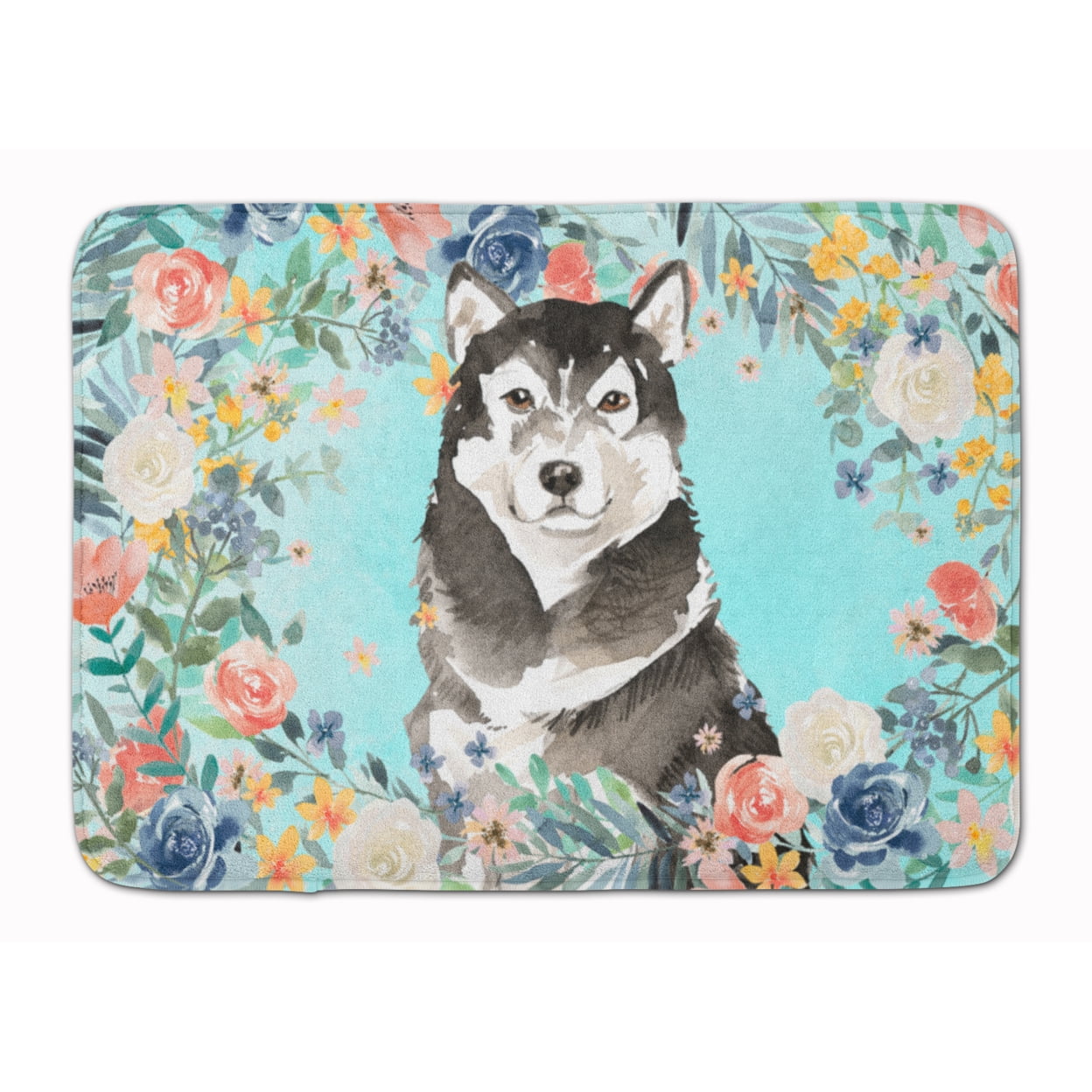 CK3419RUG Alaskan Malamute Machine Washable Memory Foam Mat