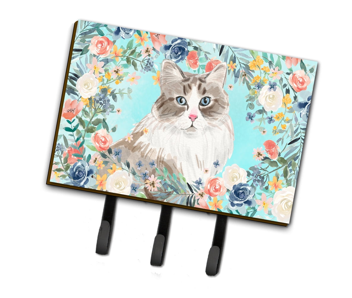 CK3399TH68 Siberian Spring Flowers Leash or Key Holder