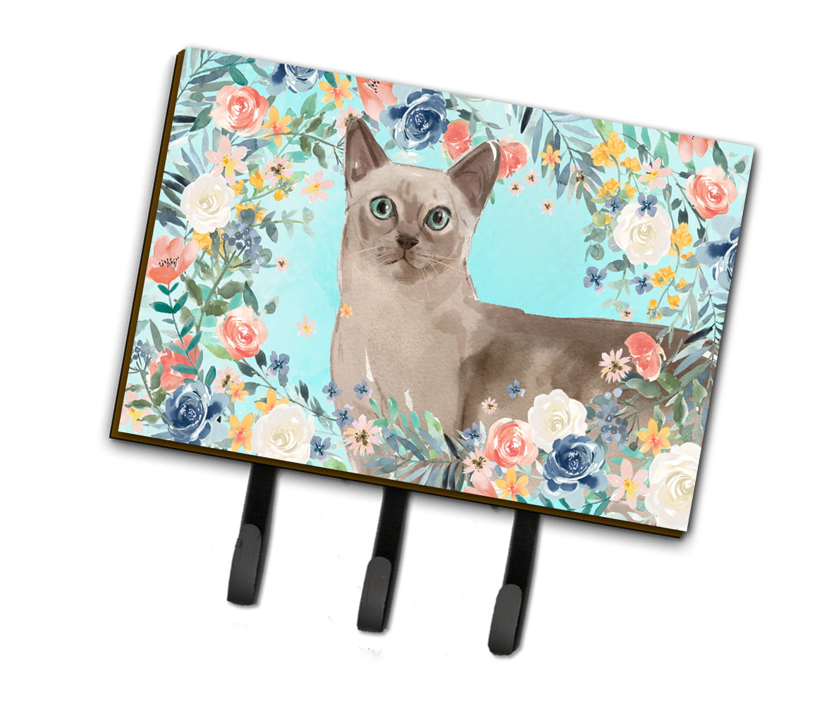 CK3400TH68 Tonkinese Spring Flowers Leash or Key Holder