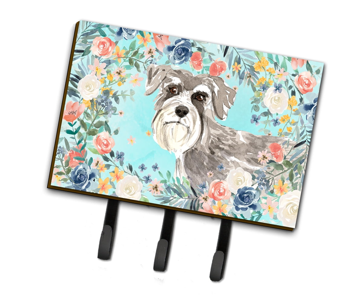 Schnauzer No.1 Leash or Key Holder