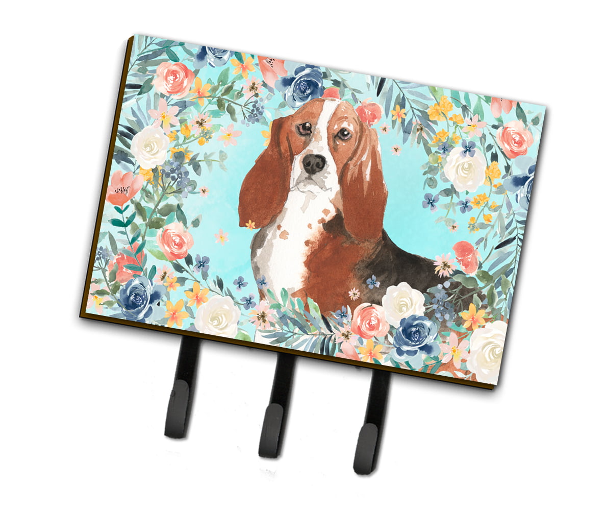 CK3437TH68 Basset Hound Leash or Key Holder