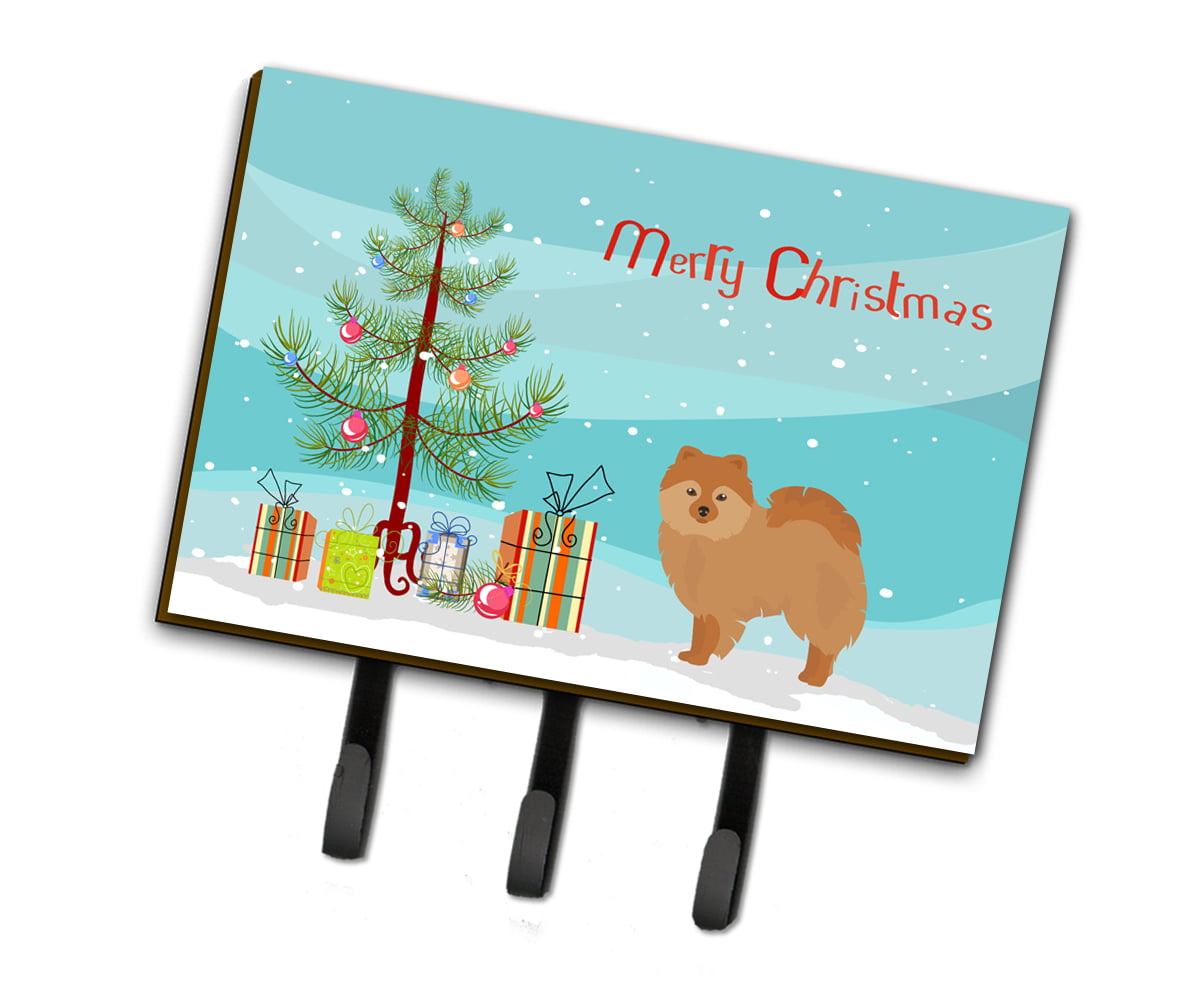 CK3456TH68 German Spitz Christmas Tree Leash or Key Holder