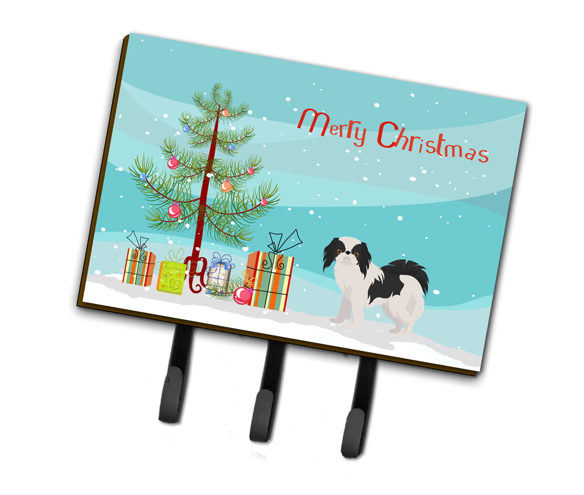 Japanese Chin Christmas Tree Leash or Key Holder