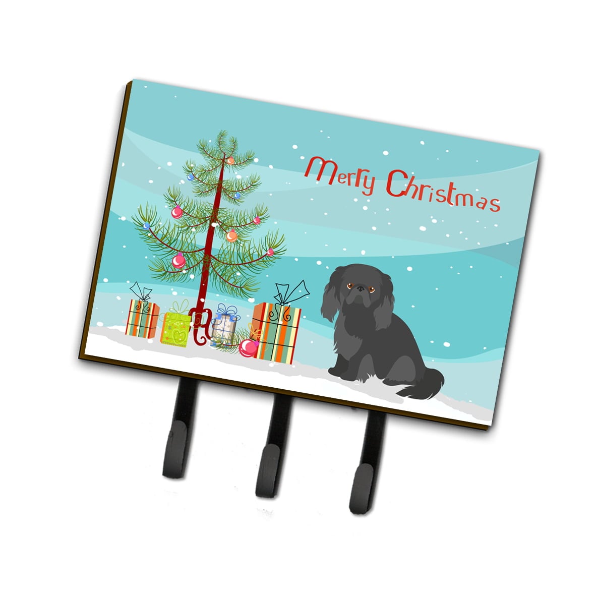 CK3505TH68 Pekingese Christmas Tree Leash or Key Holder
