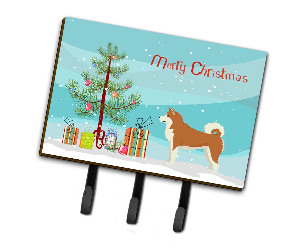 CK3512TH68 Akita Christmas Tree Leash or Key Holder