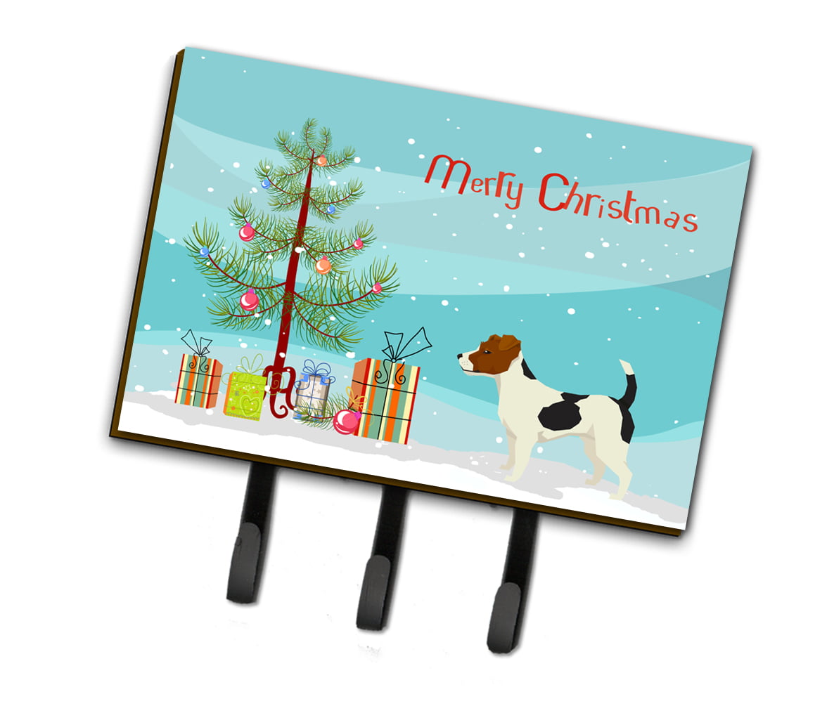 CK3547TH68 Jack Russell Terrier Christmas Tree Leash or Key Holder