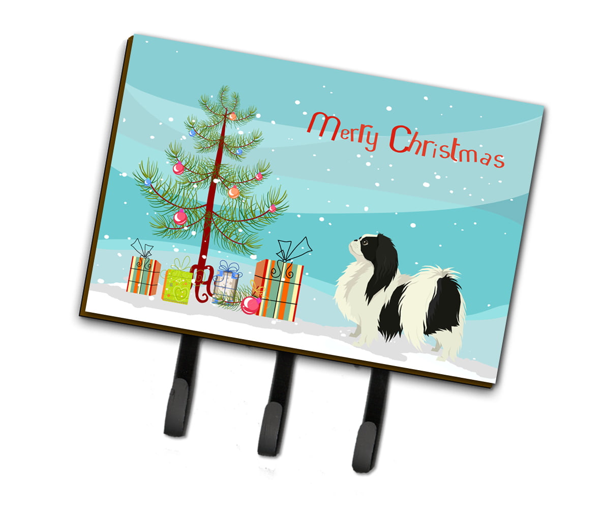 Japanese Chin Christmas Tree Leash or Key Holder