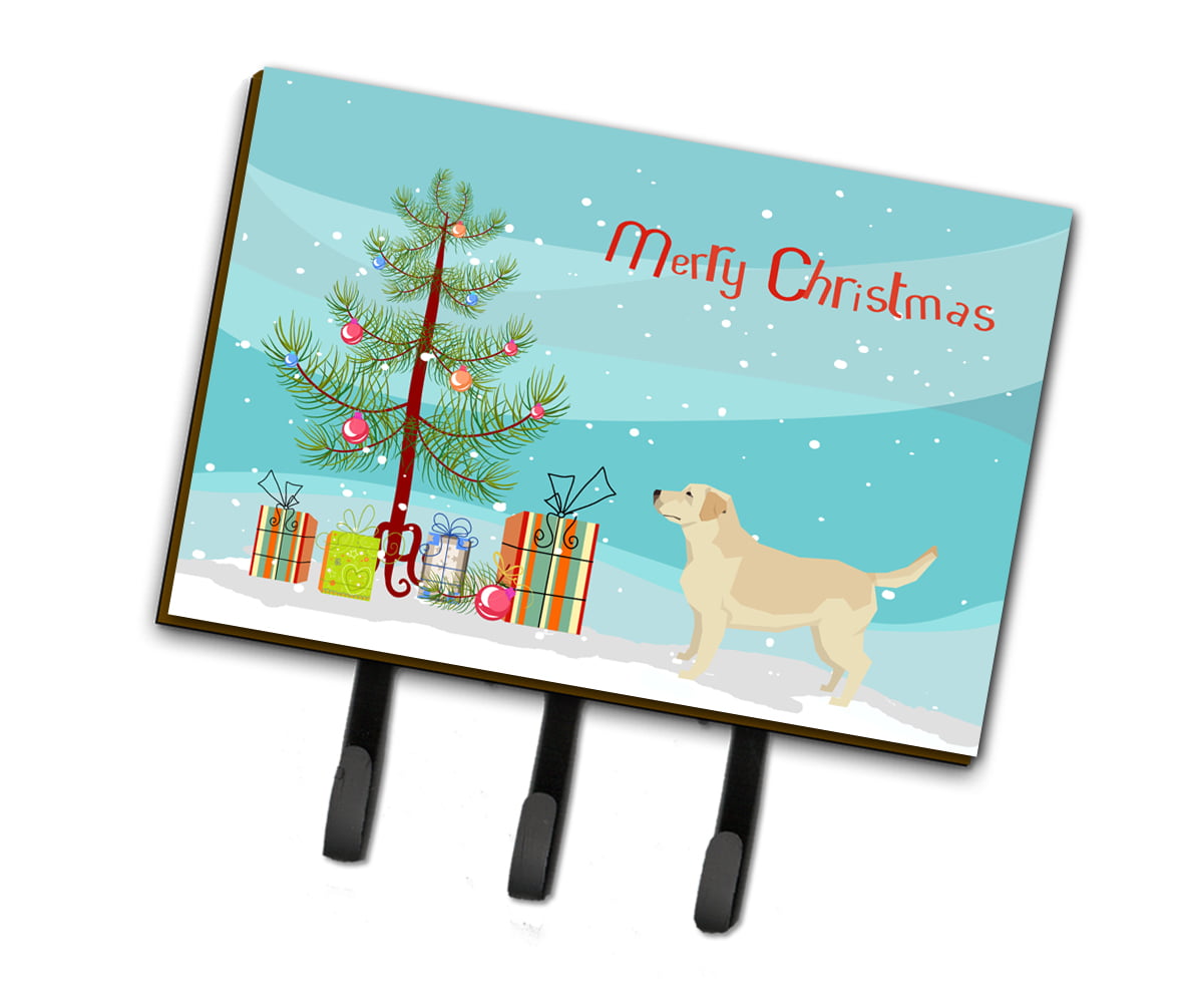 CK3549TH68 Labrador Retriever Christmas Tree Leash or Key Holder