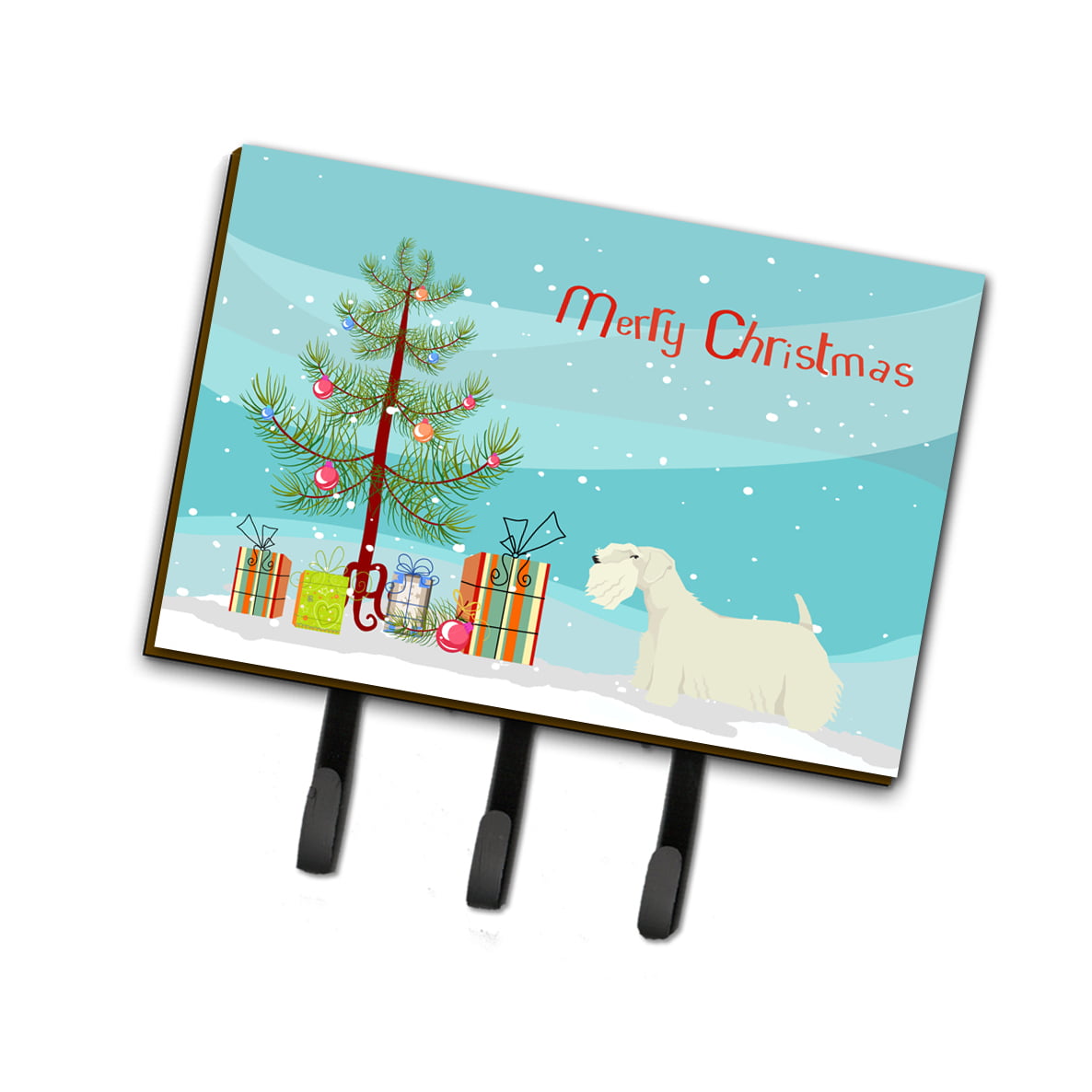 CK3561TH68 Sealyham Terrier Christmas Tree Leash or Key Holder
