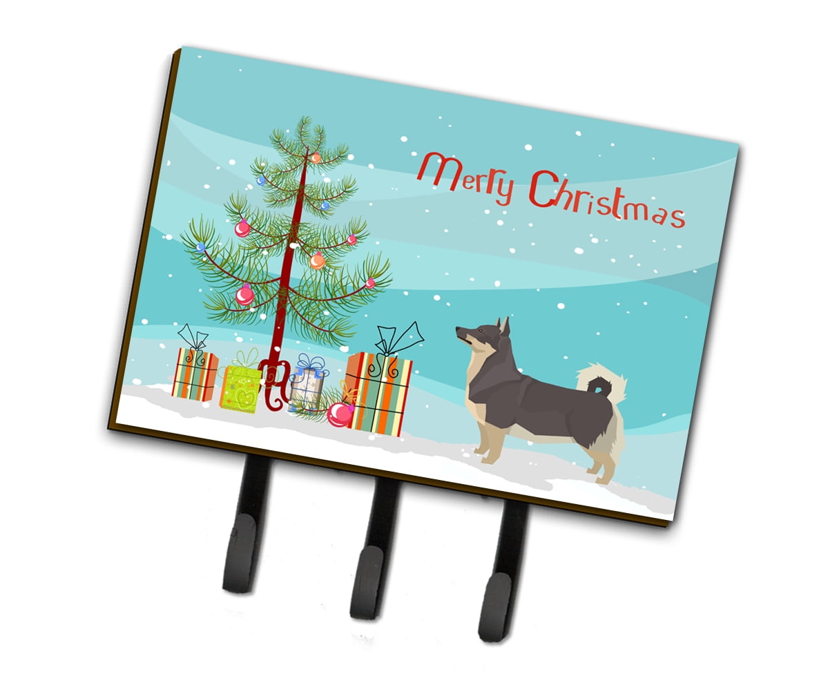 CK3566TH68 Swedish Vallhund Christmas Tree Leash or Key Holder