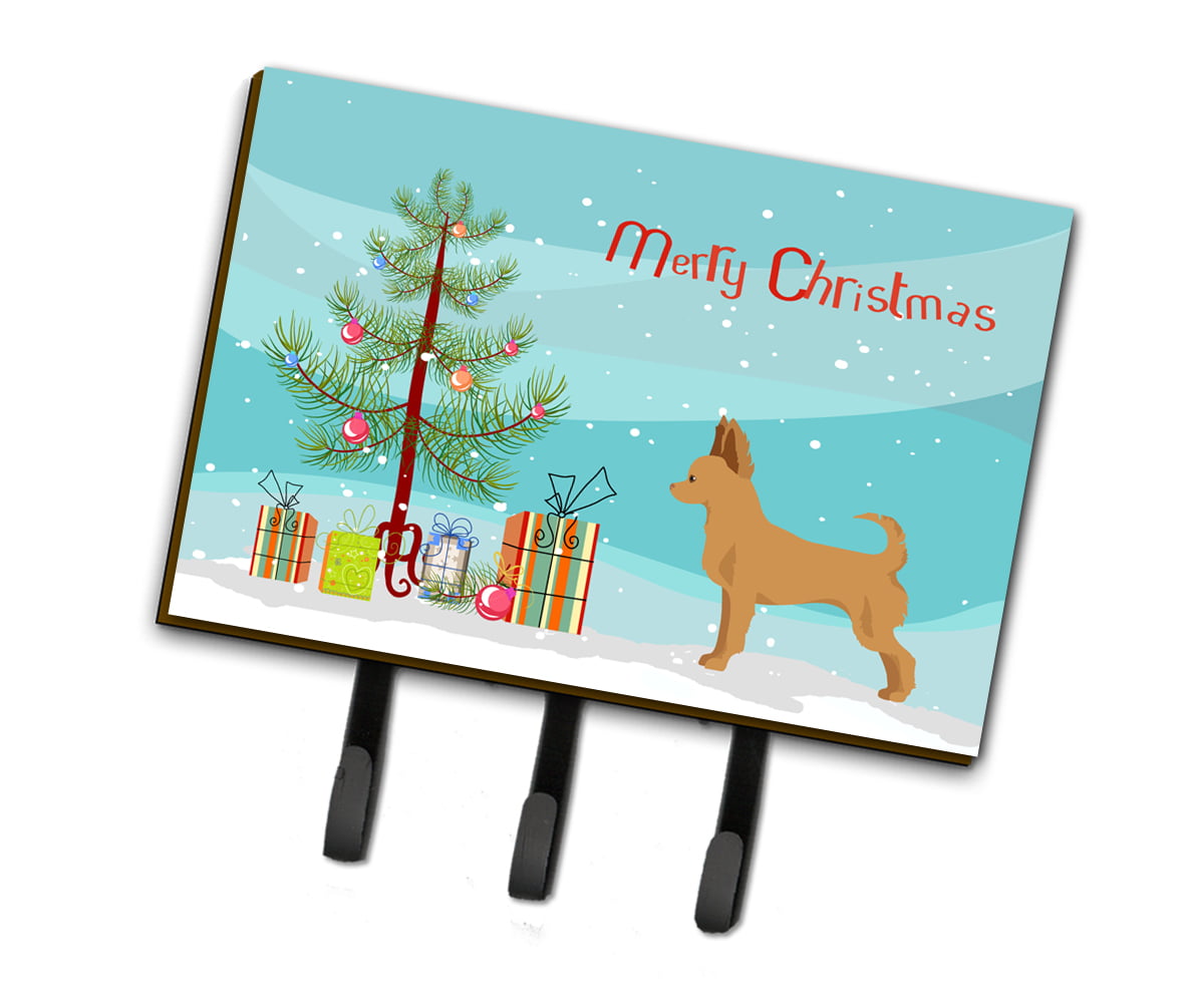 CK3814TH68 Tan Chion Christmas Tree Leash or Key Holder