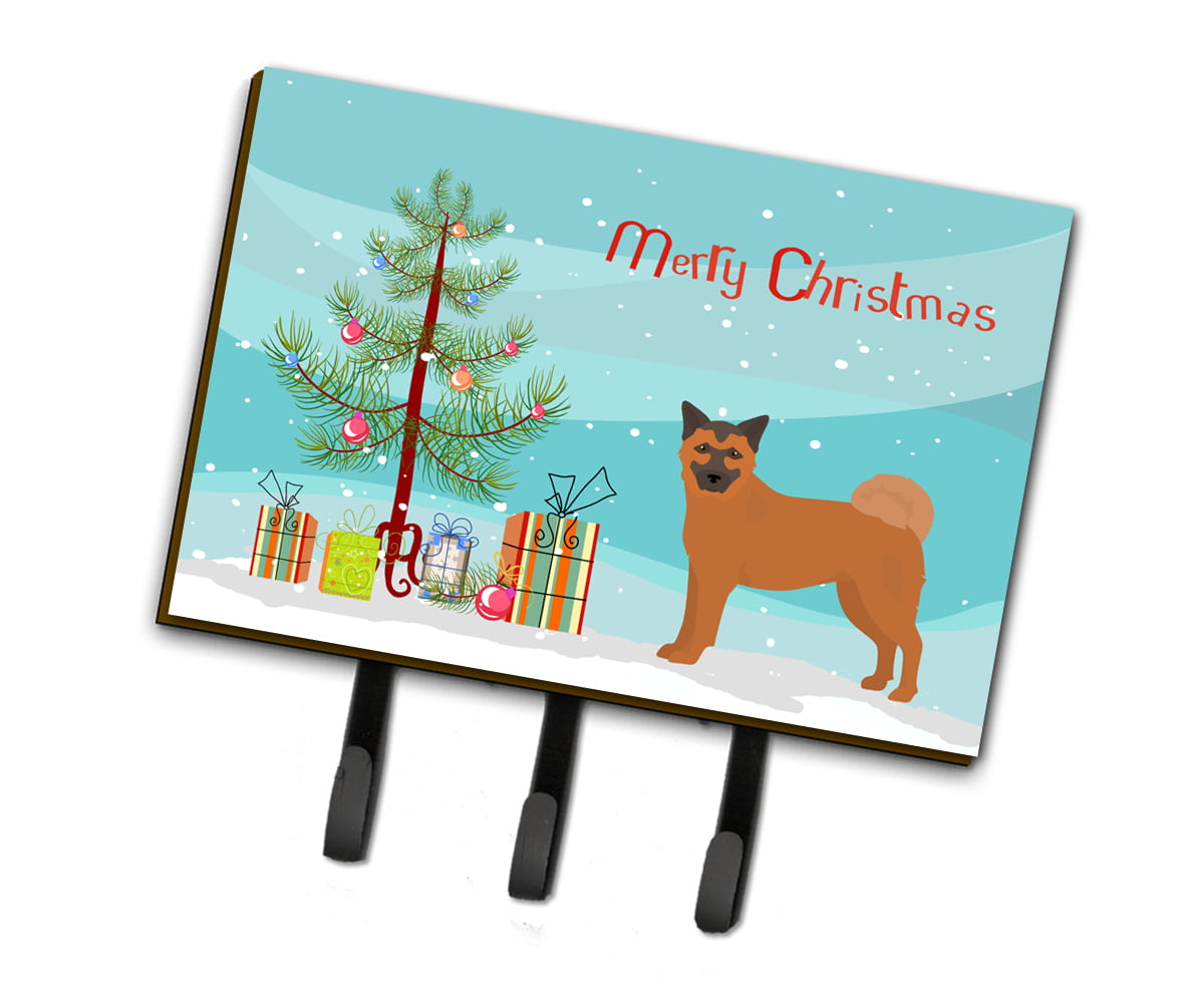 CK3819TH68 Chow Shepherd Christmas Tree Leash or Key Holder