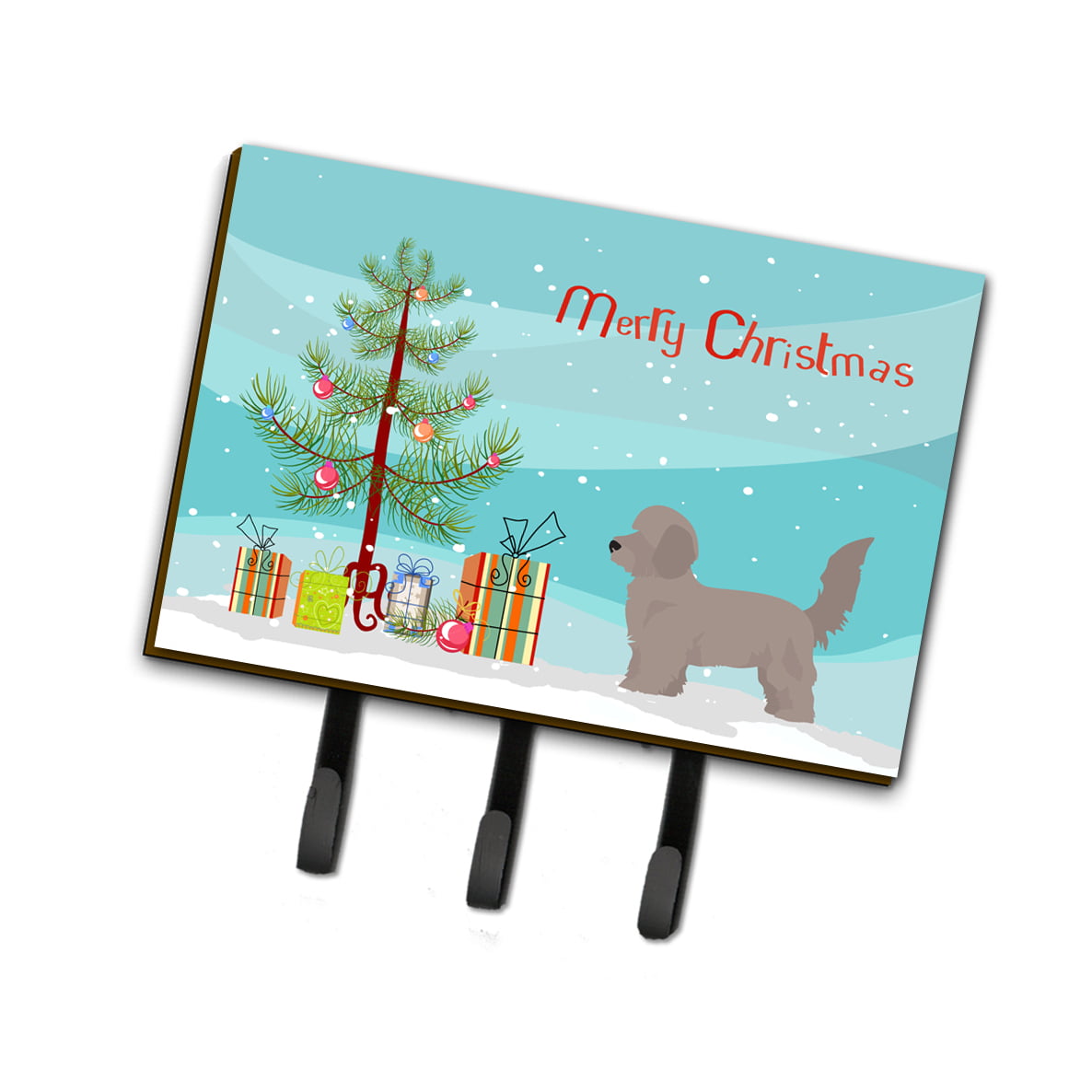CK3826TH68 Doxiepoo Christmas Tree Leash or Key Holder
