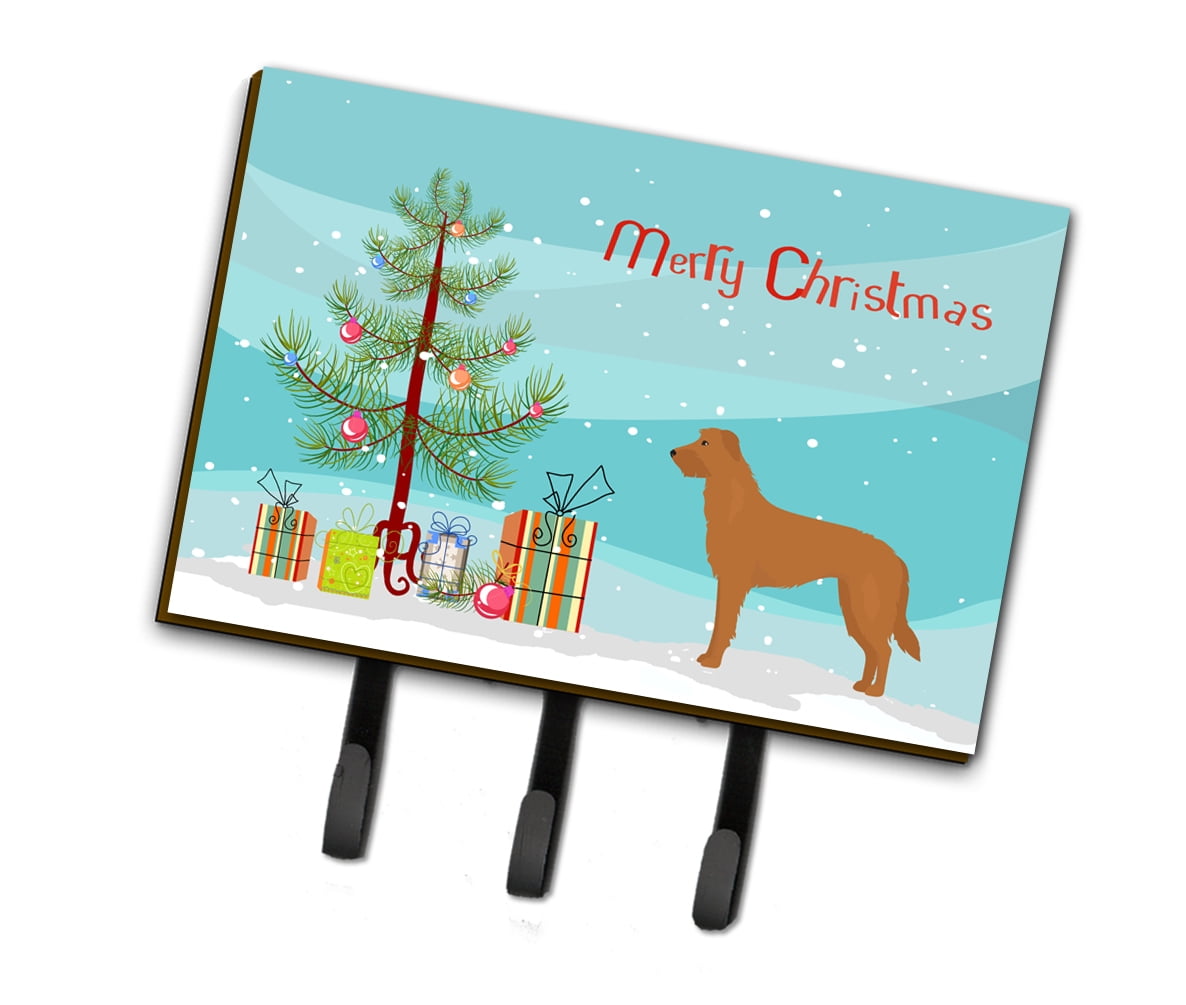 CK3851TH68 Lurcher No.2 Christmas Tree Leash or Key Holder