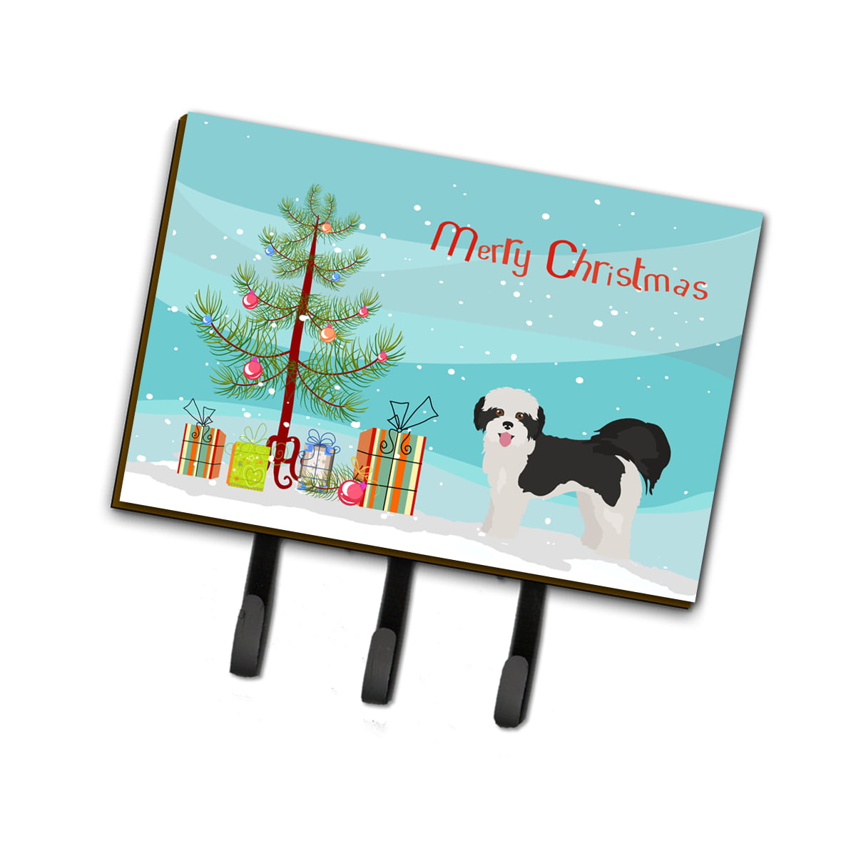 CK3885TH68 Zuchon No.2 Christmas Tree Leash or Key Holder